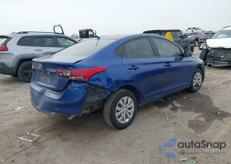 2021 Hyundai Accent Se z USA, uszkodzony, nr VIN 3KPC24A63ME146147
